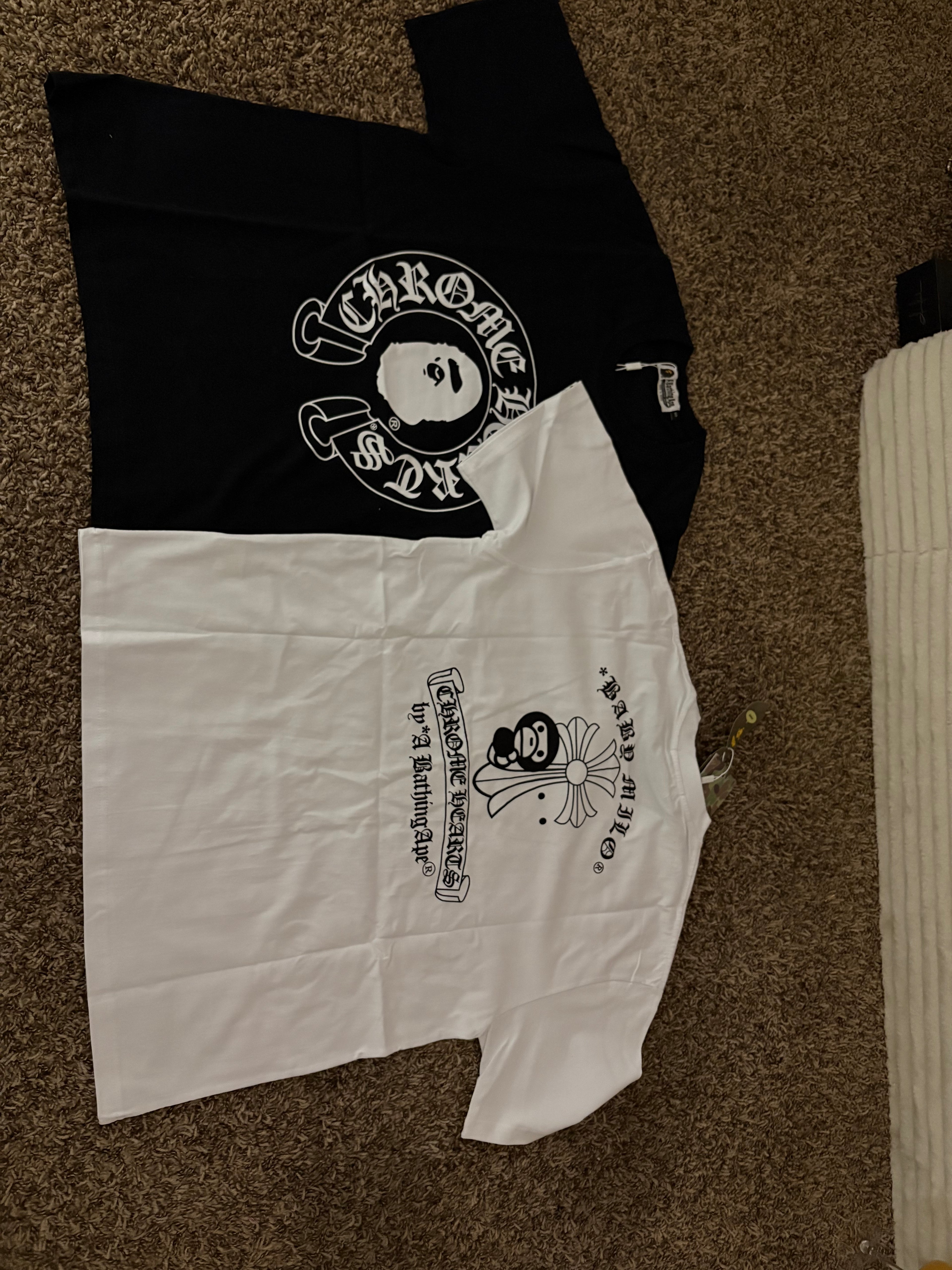 CHROME HEARTS X BAPE BABY MILO